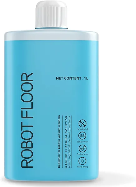 Floor Cleaning Solution, 1000 ml Original Flavor Compatible with Roborock Cleaning Solution, Residue & Streak Free, Compatible with Roborock Saros Series, S8 Series, S7 Series, Q Revo Series,Q Series
