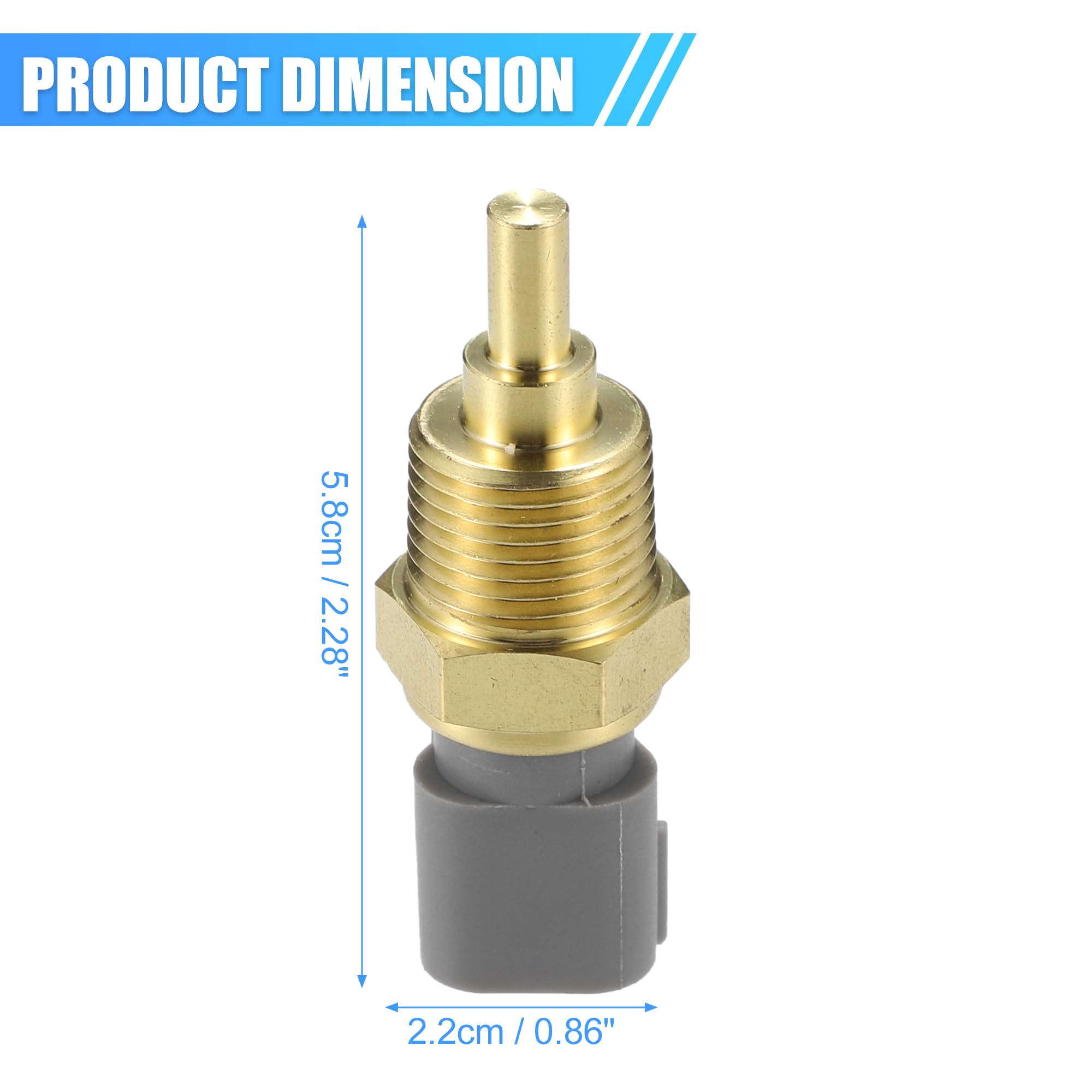 QUARKZMAN Motore Sensore Temperatura Liquido Raffreddamento No.8942287102 per Daihatsu Terios