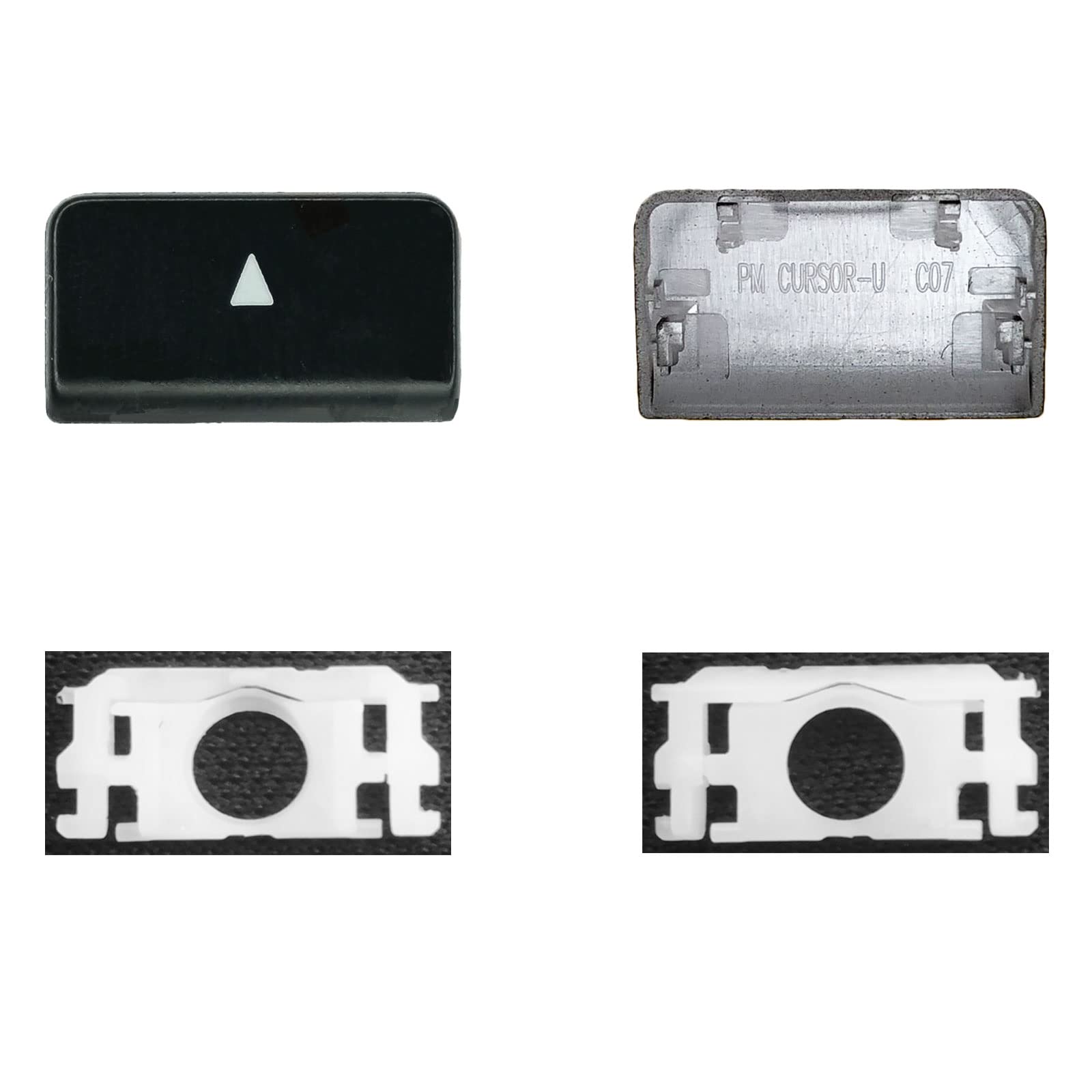 Replacement Individual AP08 (Not Applicable for AP11) Type Up/Down Keycaps Keys and Hinges for MacBook Pro A1425 A1502 A1398 for MacBook Air A1369/A1466 Keyboard