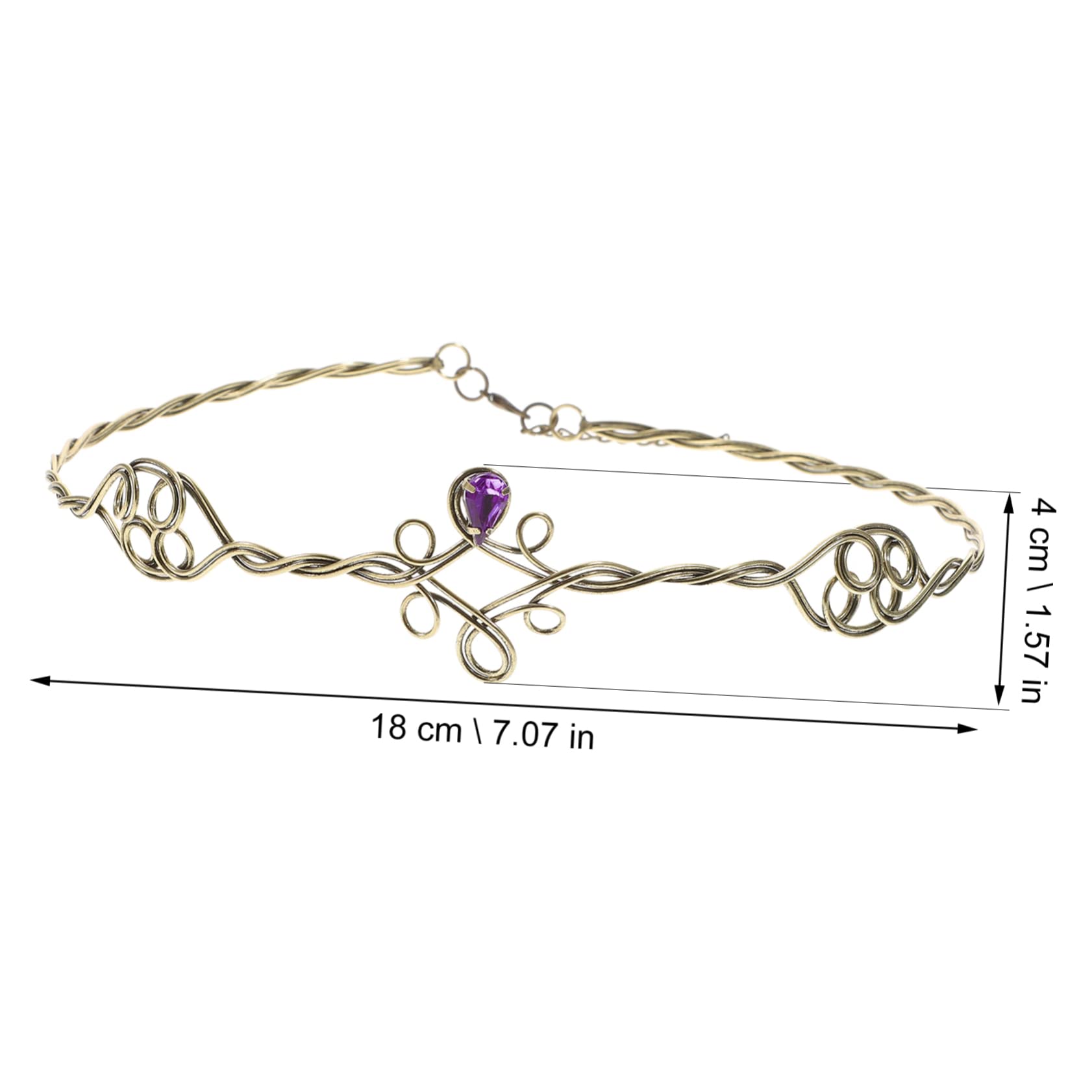 Healeved 4piezas De Rhinestones Vintage Para Novias Diadema Elegante Para Bodas y Celebraciones Accesorio De Peinado Para Fiesta y Prom