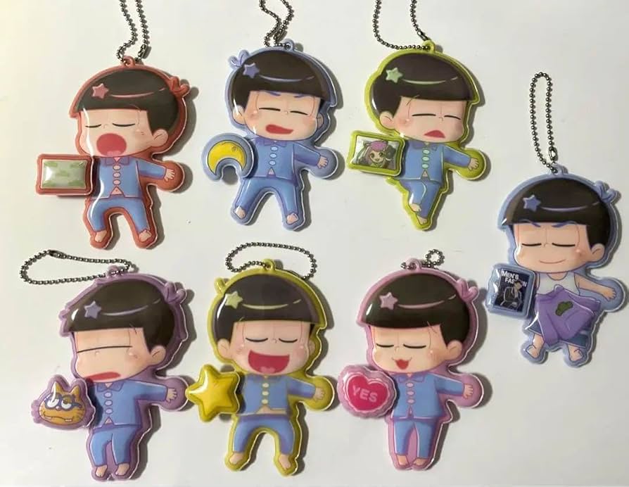 Amazon.co.jp: おそ松さん 手つなぎデフォルメキーホルダー vol