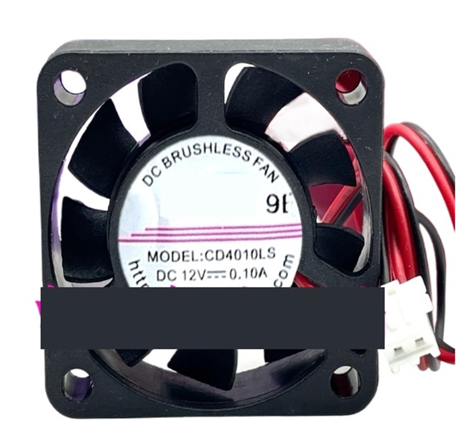 YMUGUEGH CD4010LS DC5V 12V 24V 0.12A Cooling Fan DC 2-wire Fan 4 Cm(5V-0.10A)