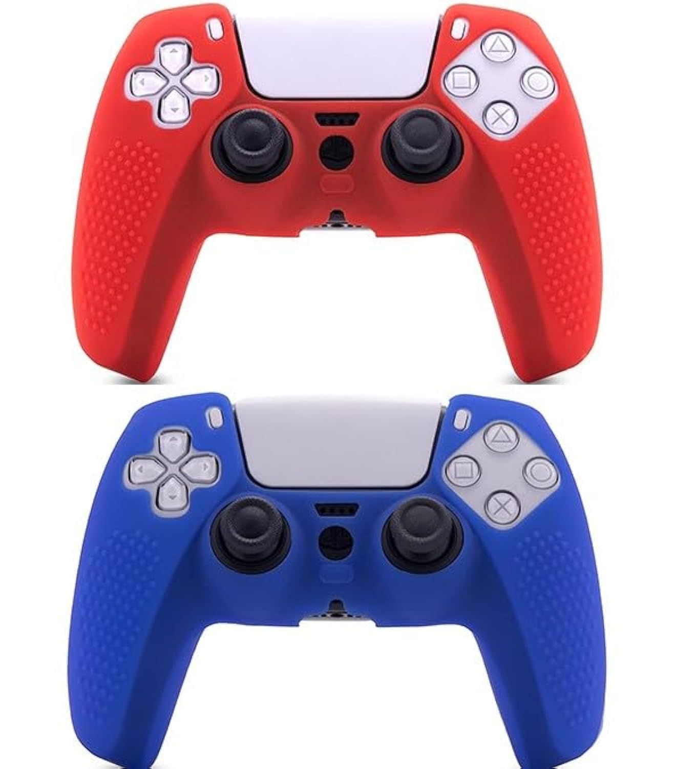 See full amazon price history chart for PSS 2 Pack PS5 Controller Silicone Cover Case Protective Non-Slip Skin Anti-Slip Soft Silicone Rubber Accessories Set Compatible for Play-Station 5 Controller Red/Blue PSS 2 Pack PS5 Controller Silicone Cover Case Protective Non-Slip Skin Anti-Slip Soft Silicone Rubber Accessories Set Compatible for Play-Station 5 Controller Red/Blue (B0C8GDLYZV) Amazon Price History, Amazon Price Tracker