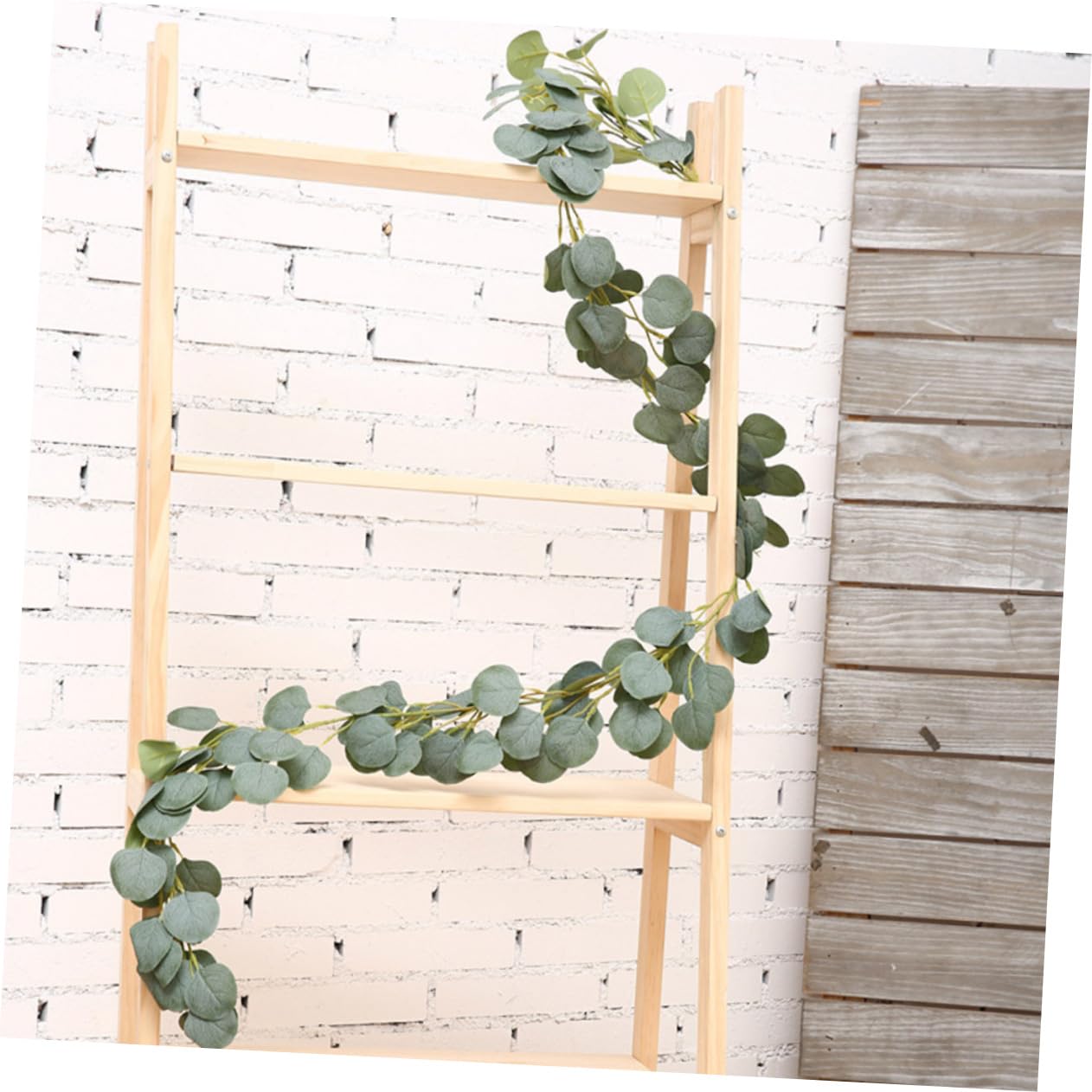 Alipis 3 Pezzi Rattan Artificiale Decorazioni Per Finestre Pianta Di Vite Pendente Foglia Di Eucalipto Decorazione Del Partito Verde Foglia Pendente Decorazioni Del Festival Simulazione