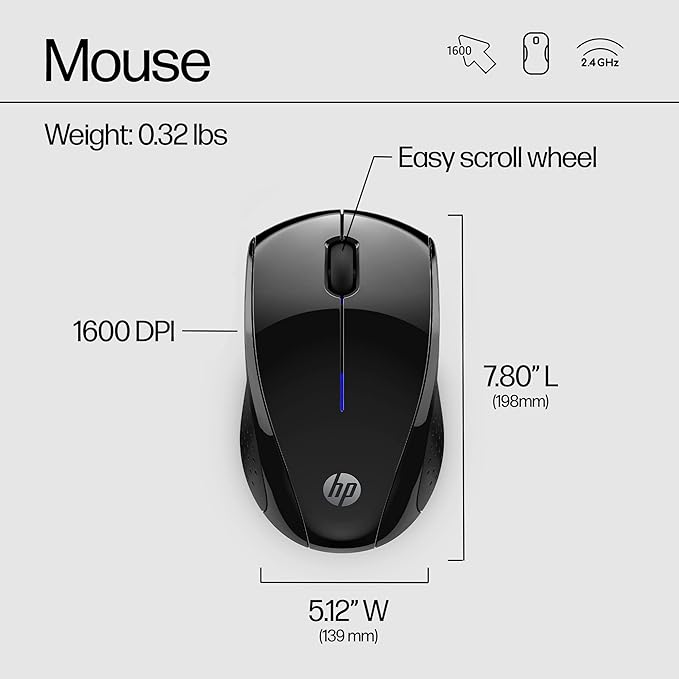 HP X3000 G3 Wireless Mouse