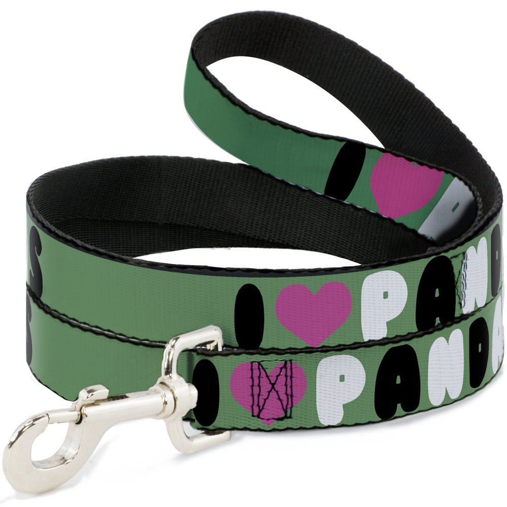 Laisse pour chien Buckle Down rsistante aux tractions avec poigne confortable motif panda
