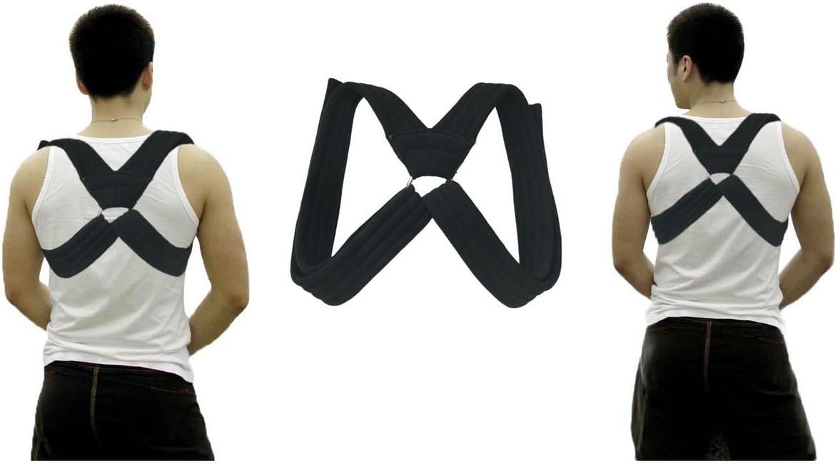 Back Protection Figure 8 Clavicle Brace & Therapy Correct Posture Chest - Shoulder Support (Medium)