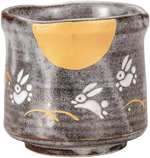 Kutani Iwataya Large Tea Cup and Moon Rabbit K9-706
