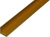 Alberts 473570 Winkelprofil Aluminium goldfarbig eloxiert 1000 x 20 x 20 mm