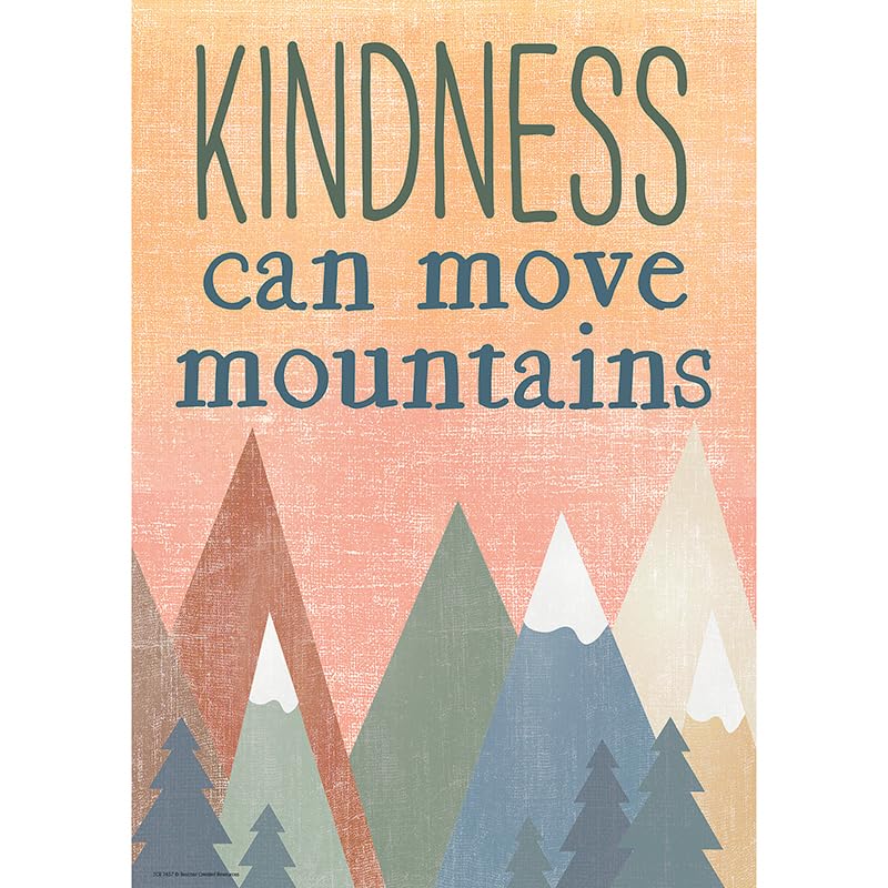 Teacher Created Resources Kindness Can Move Mountains Positive Poster