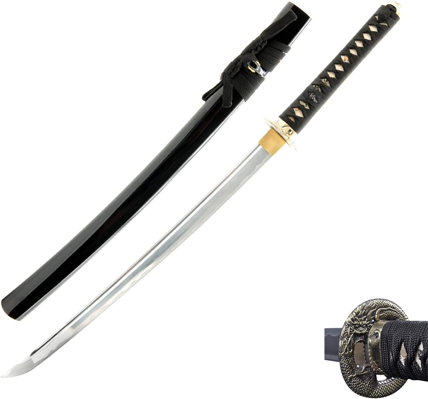 HMS Aluminium Alloy Unsharpened Iaido Training Wakizashi Sword