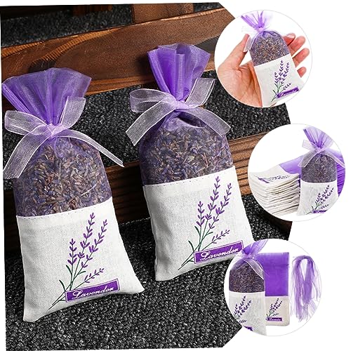Bolsas de algodón con cordón para lavanda 50pcs miniatura 4