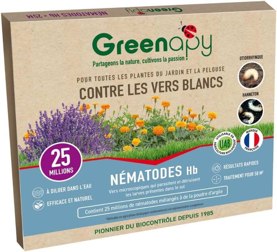 Hb Anti-White Worm Nematodes Anti-Otiorhync - 25 million