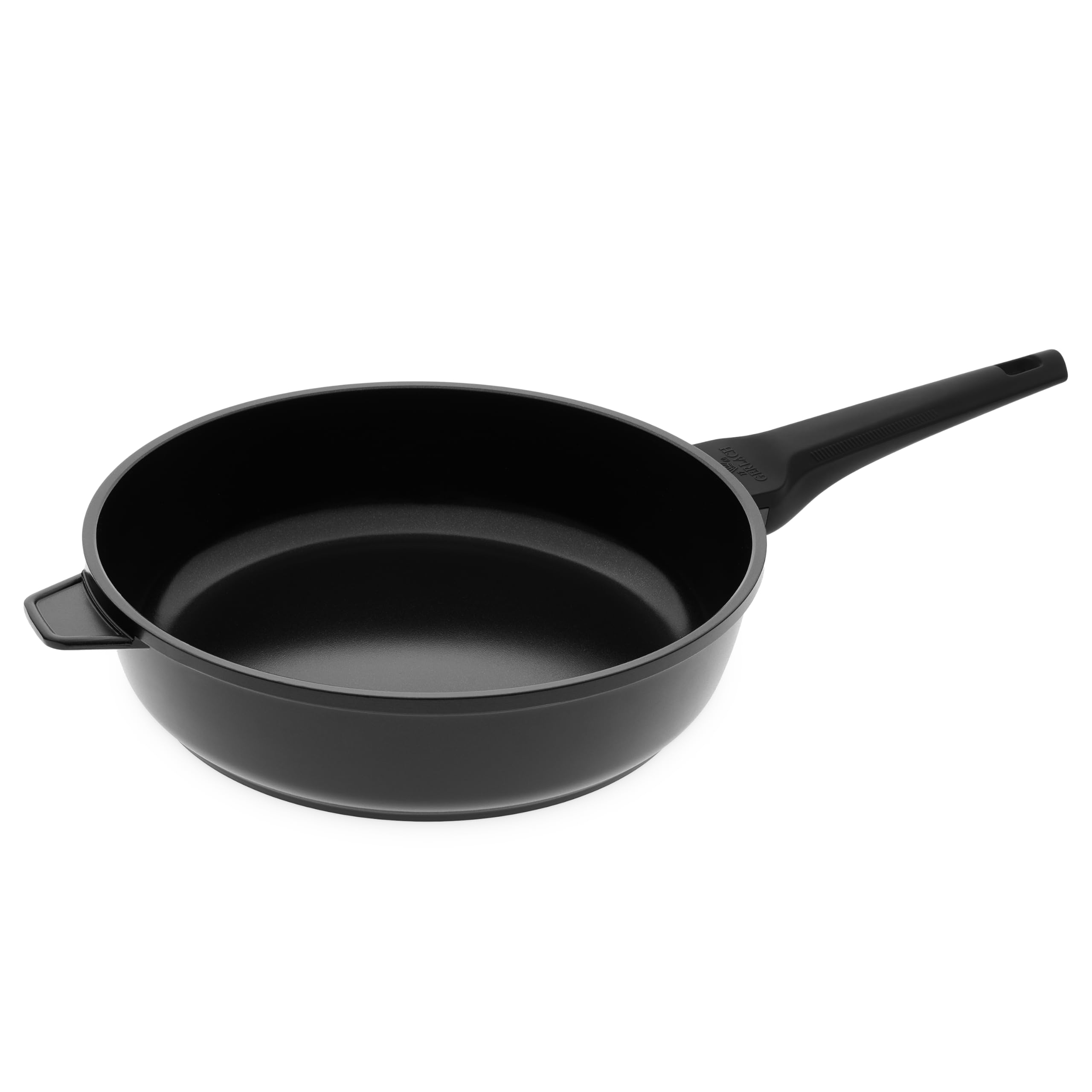 Gerlach Monolit Tiefe Pfanne Keramik Beschichtet Bratpfanne Keramikpfanne Induktionsgeeignet Für Elektro Gas Keramik Induktion Herd Küche Küchenzubehör 28 cm