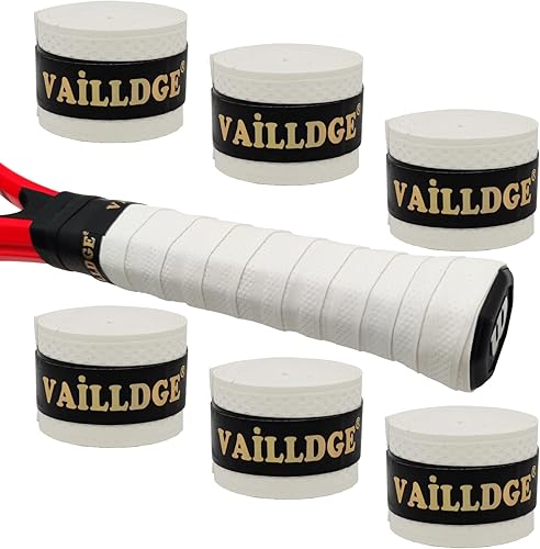 Cinta de agarre para raqueta de tenis, cinta de agarre de puntos con patrón que absorbe el sudor, agarre antideslizante para raquetas de tenis,