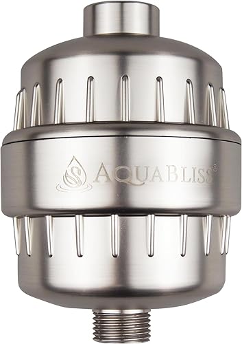 AquaBliss Filtro de ducha revitalizante de alto rendimiento, reduce la picazón seca, la caspa, el eccema y mejora drásticamente la condición de tu