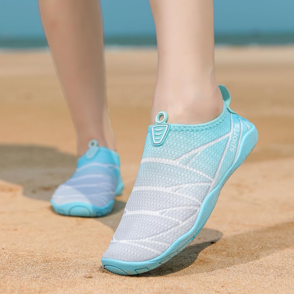 Zapatos Pies Descalzos Secado Rápido para Hombre Mujer, Ligeros Malla Zapatillas Acuáticas para Playa, Natación, Piscina, Senderismo, Actividades Deportivas