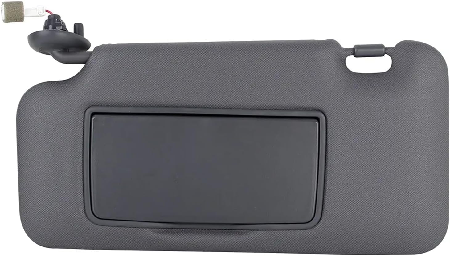 Sun Visor with Lights, with Mirror LH Driver Side Left Gray Interior Compatible with Honda HR-V EX-L EX LX Sport 2016-2022 Replace 83280-T7W-A12ZA, 83280T7WA12ZA