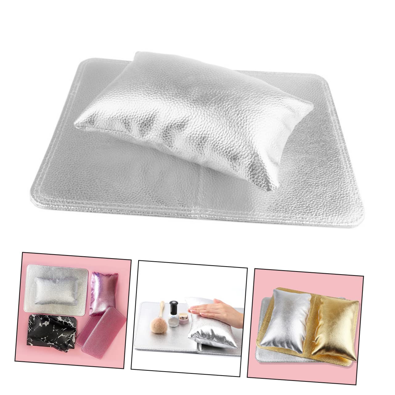 Vaguelly Gel Pillow for Manicure Nail Arm Rest Hand Pillow 2-pack Rest Cushion for Nails