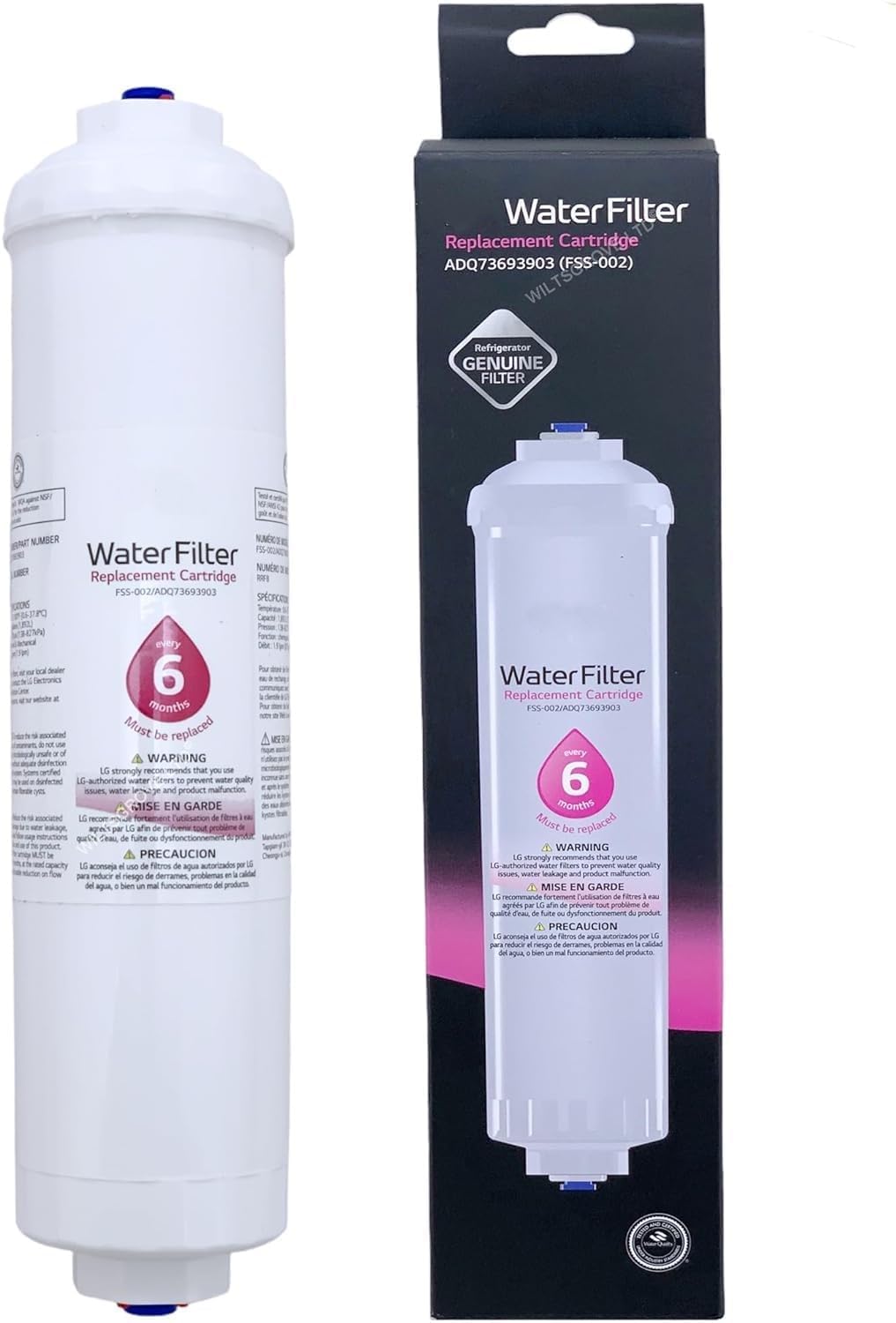 Externer Wasserfilter ADQ73693903 - FSS-002 kompatibel mit LG Kühlschränken