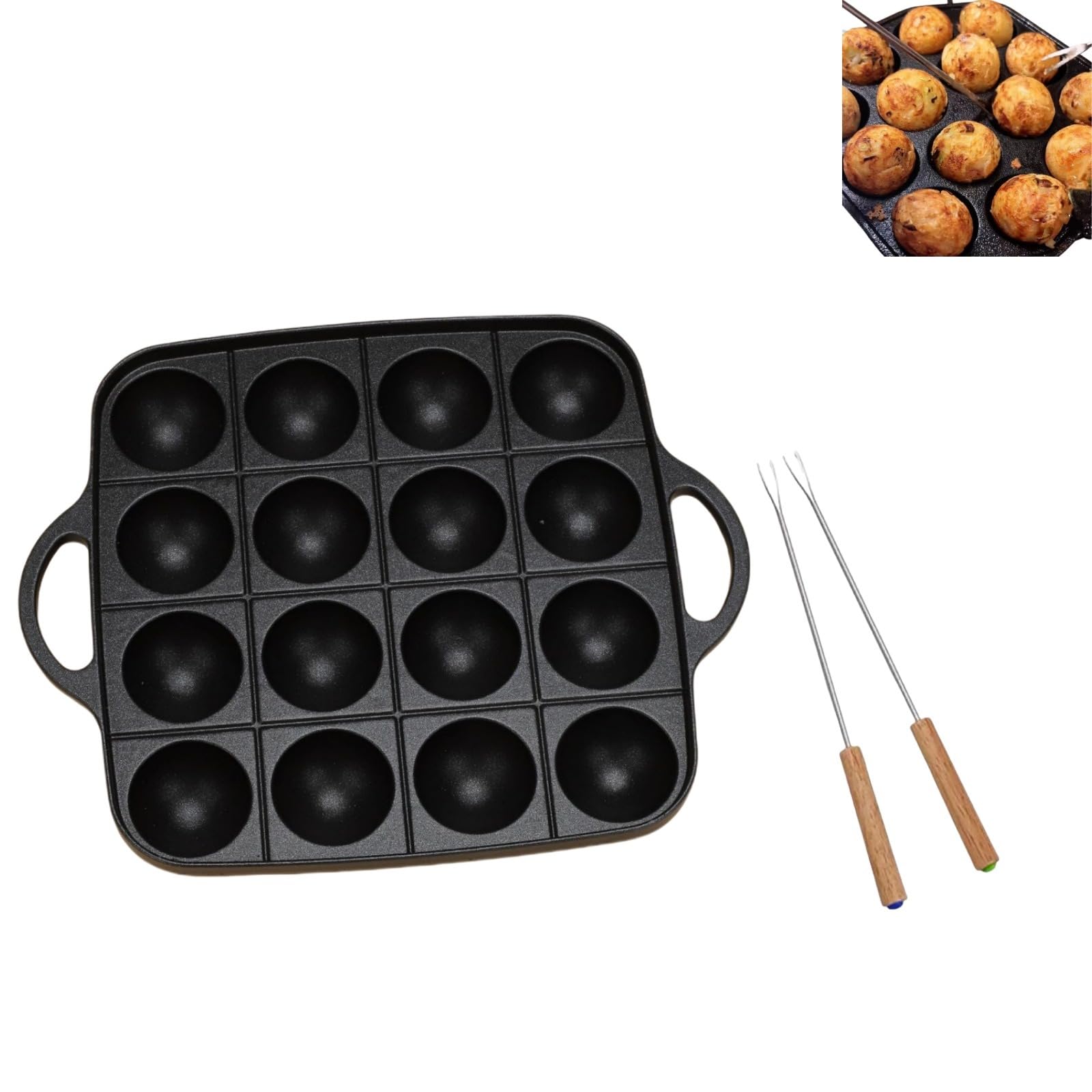Amazon | たこ焼きプレート CB-A-TKP 【260×210×39mm】 フッ素