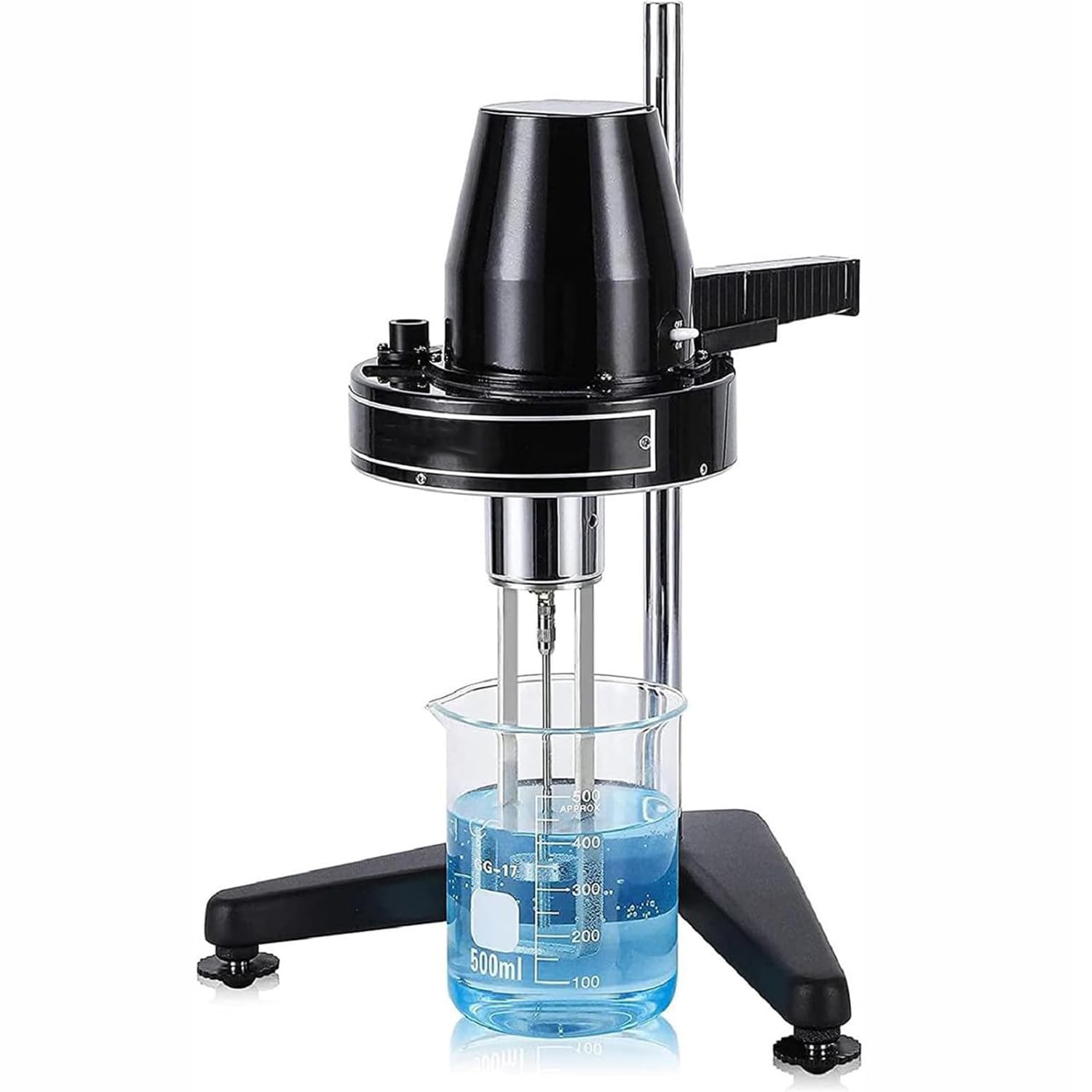 Viscosímetro giratorio para líquidos newtonianos, rango de medición 1-100000 mPa.s, precisión ± 5%, ideal para medir la viscosidad en entornos de laboratorio