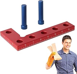 Outil de ligne centrale pour le travail du bois - Marquage, Outil carré de travail en bois en d'aluminium | jauge carrée de marquage de poche pour le traitement de