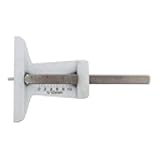 Tire Depth Gauge, Stainless Steel Tyre Depth Ruler Meter Caliper Checker for Car Truck Motorcycle 0-10mm