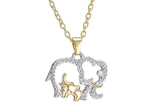 Golden Animal Pendant Necklace: A Touch of Elegance for Under a Dollar