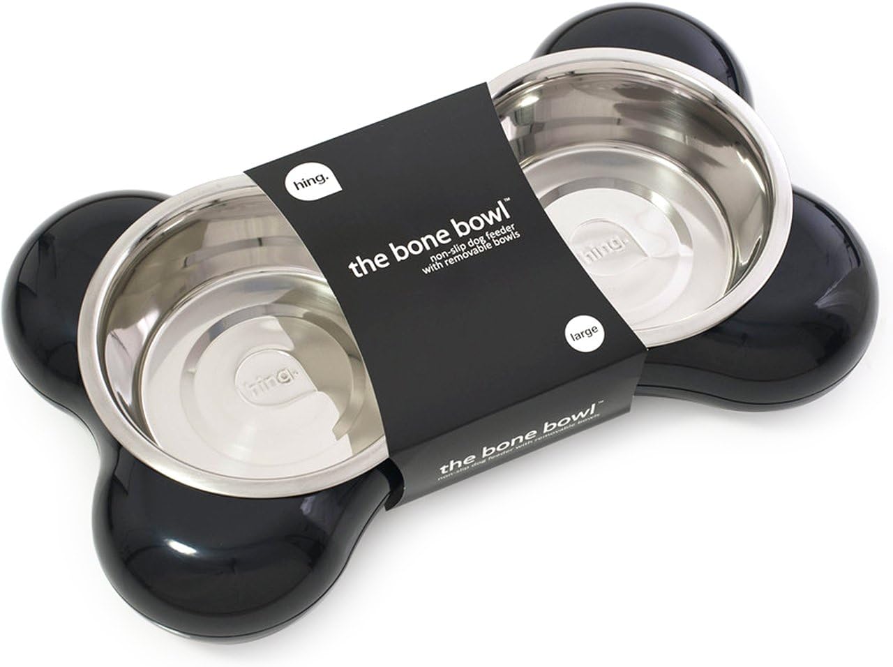 Large Edition Bone Bowl, Black