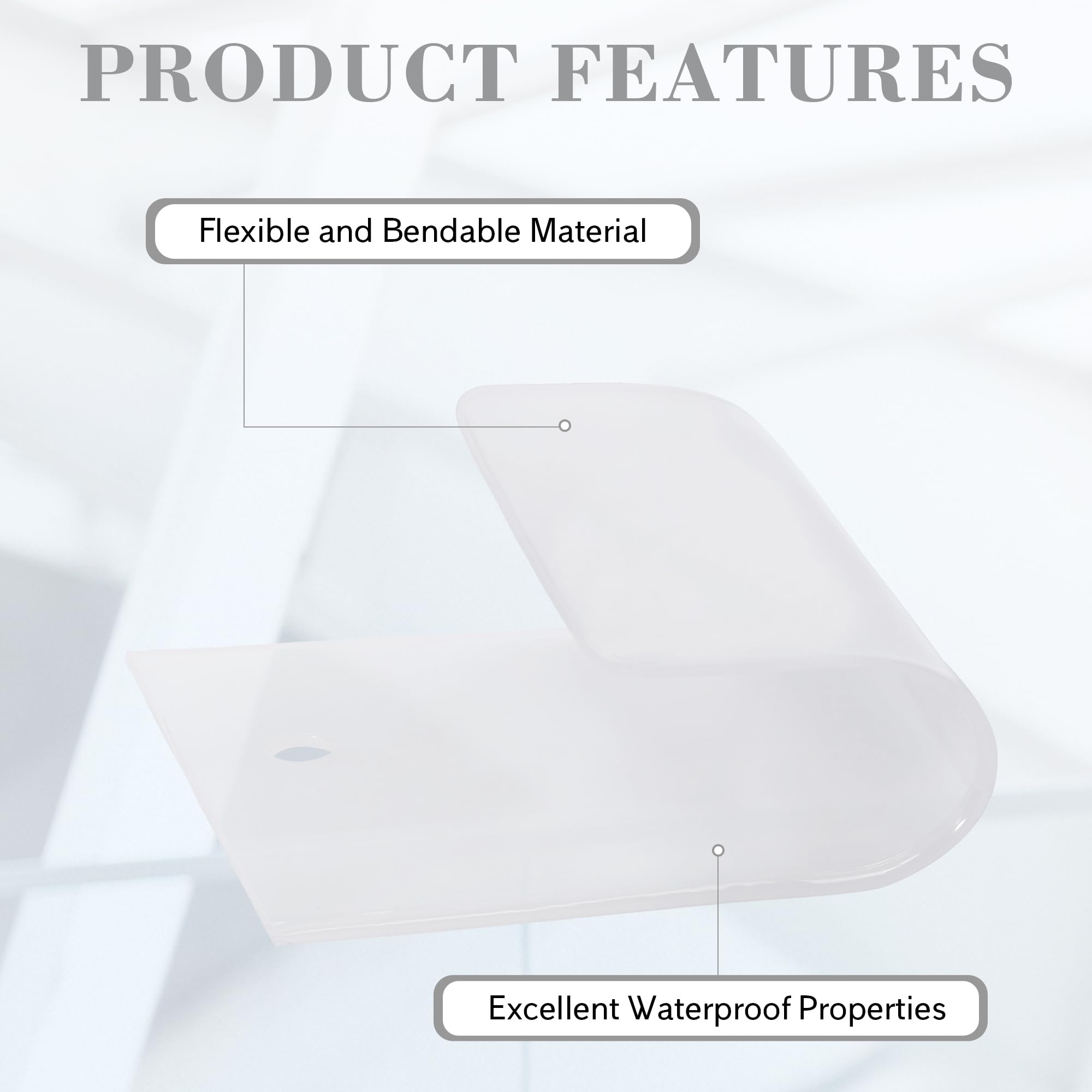 Confezione da 10 etichette per bagagli per valigie, accessori da viaggio in aereo, bianco, 4.2 x 2.5 inches | Un must per le vacanze internazionali, targhette con nome per accessori per casa e ufficio e idee regalo di viaggio