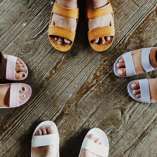 Image of J-Slips Kids Sandals - Comfortable Boys and Girls Jesus Jandals for Beach and Summer - Waterproof Hawaiian Slides in 12 Colors, Sandalias
