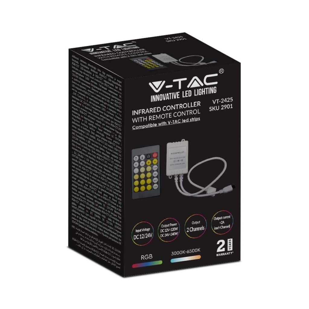 VT-2425 INFRARED CONTROLLER WITH REMOTE CONTROL CCT : 3IN1 24 BUTTONS