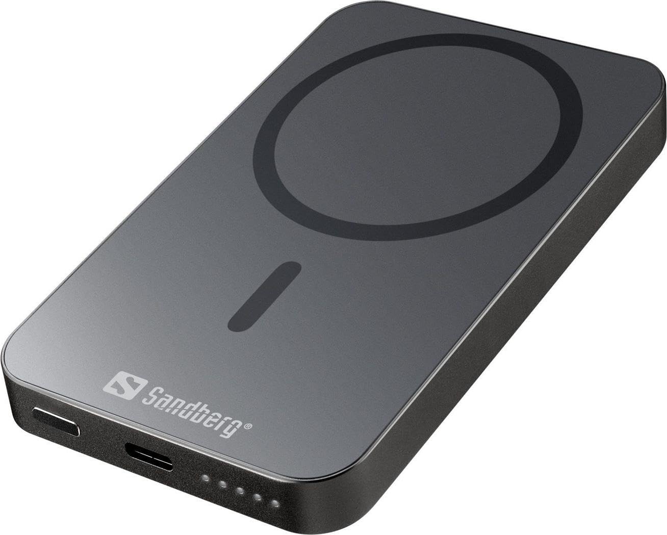 powerbank wireless magico sandberg 5000 alu