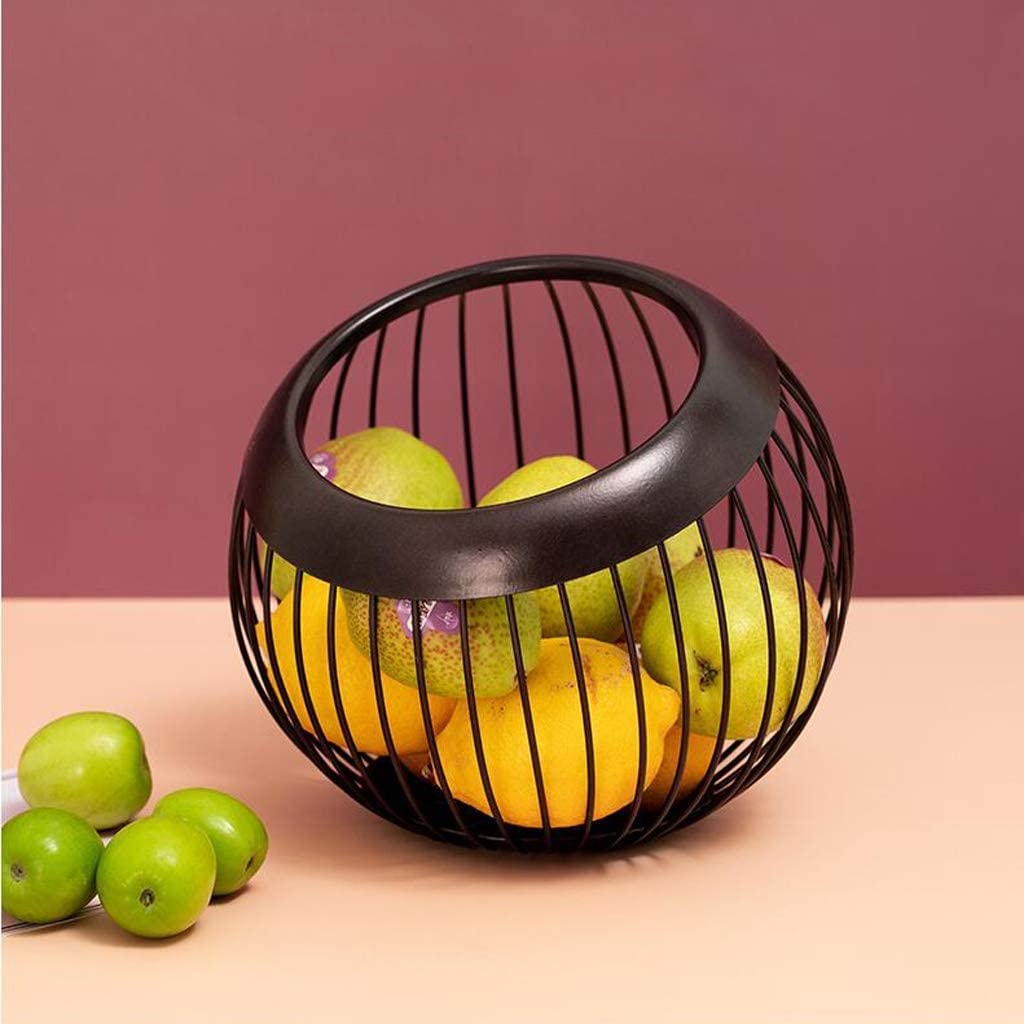 Fruitmanden Fruitschaal Nordic Fruit Bowl Mand Decorated Metal Storage Basket Display Bowl Fruit Rack Vegetafel Diner Decoratie Fruitschalen in de Woonkamer