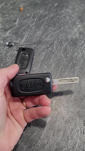 Coque Clé Plip 3 BTS (coffre) Peugeot 207 307 308 407 REF:CE0523, Sans