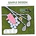 Toyvian Washer and Lightweight Brushing Tool for Golf Practical for Efficient Cleaning of Golf Equipment Features Smooth Portable Design and Fun Aesthetic