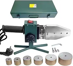 Termofusor Para Tubos - 800W Bocais: 20, 25, 32, 40, 50 e 63mm, Temperatura de trabalho: 50 a 300 °C