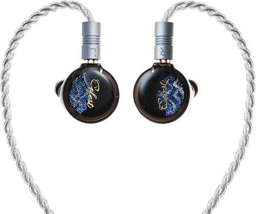 HiFiGo Kinera Celest Pandamon 2.0 - Monitor intrauditivo cuadrado planar de 0.394 in, 2.0 SPD IEMs auriculares intrauditivos con aspecto totalmente