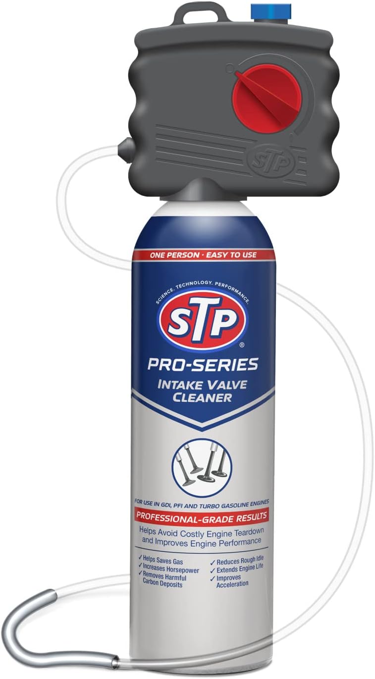 Pro Series Car Intake Valve Cleaner, Car Cleaner Avoids Engine Teardown and Improves Engine Performance for Cars, Truck, Motorcycle - 20 Oz