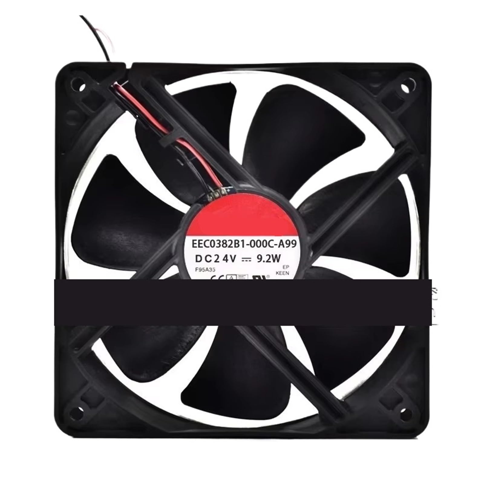 TPKMVGAP 120 * 120 * 38MM 24V 9.2W EEC0382B1-000C-A99/G99 frequency converter cooling fan(2-wire E1)