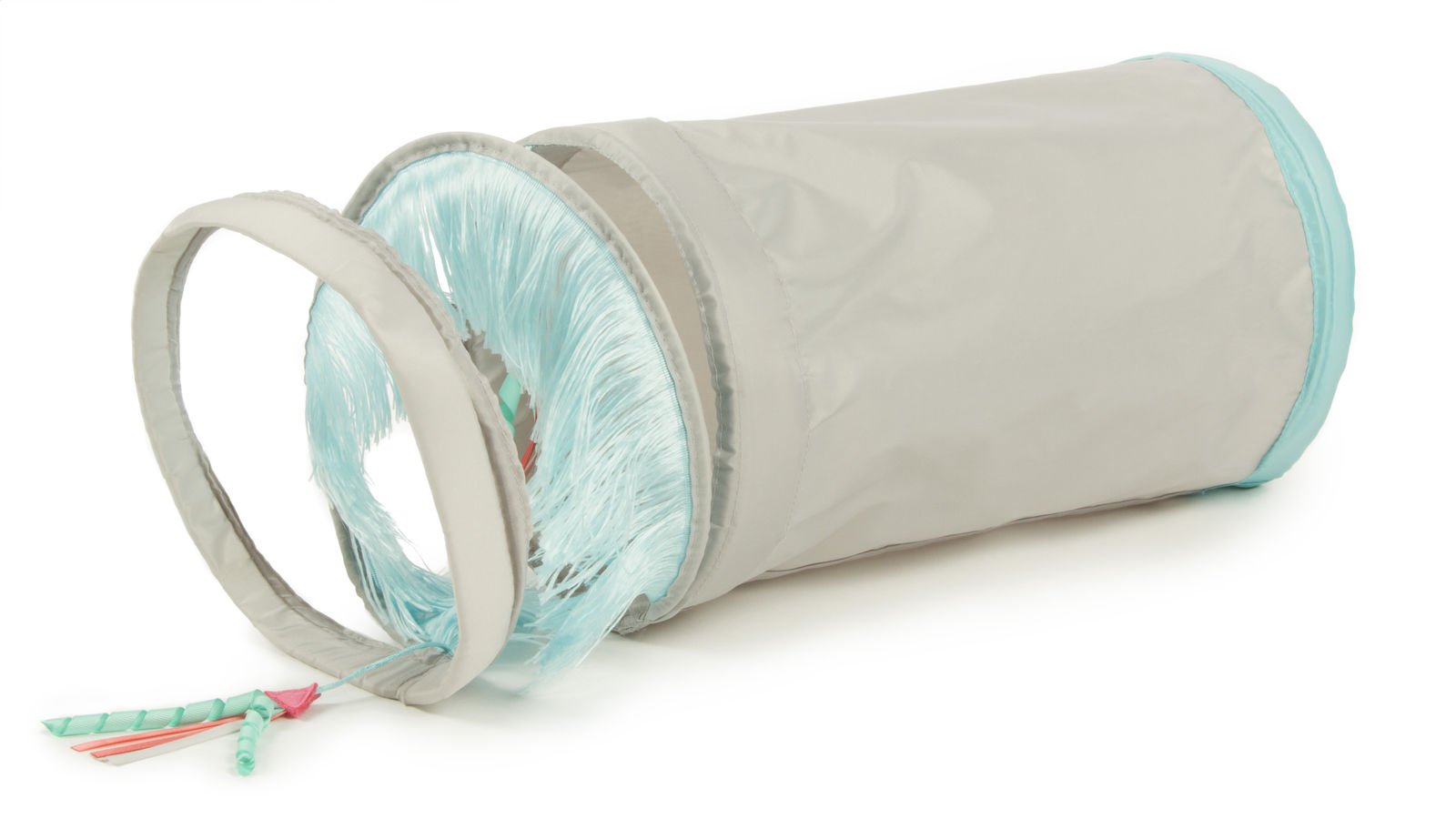 SmartyKat Fringe Frenzy Cat Activity Tunnel-