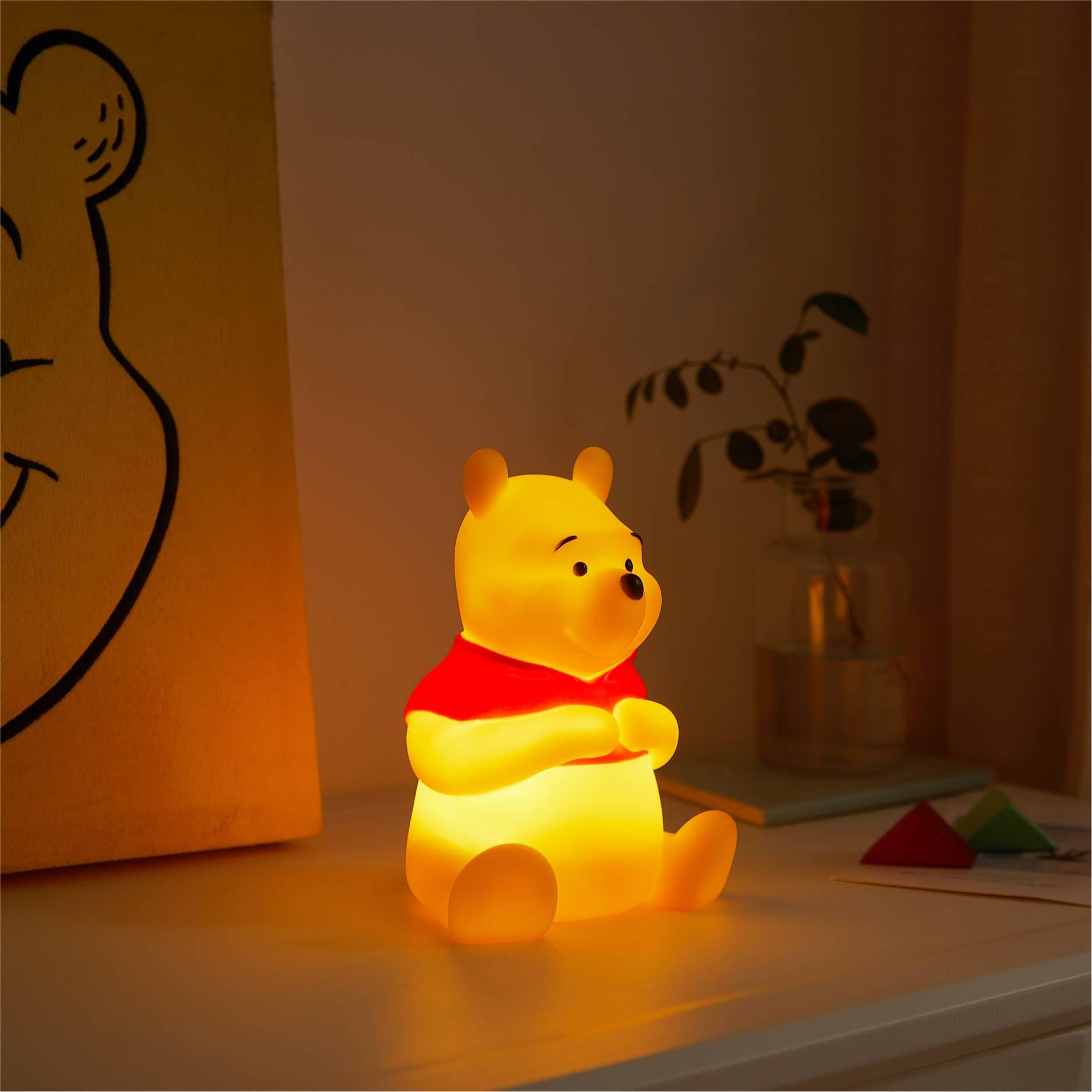 Disney Winnie The Pooh Squishy Mood Night Light 6