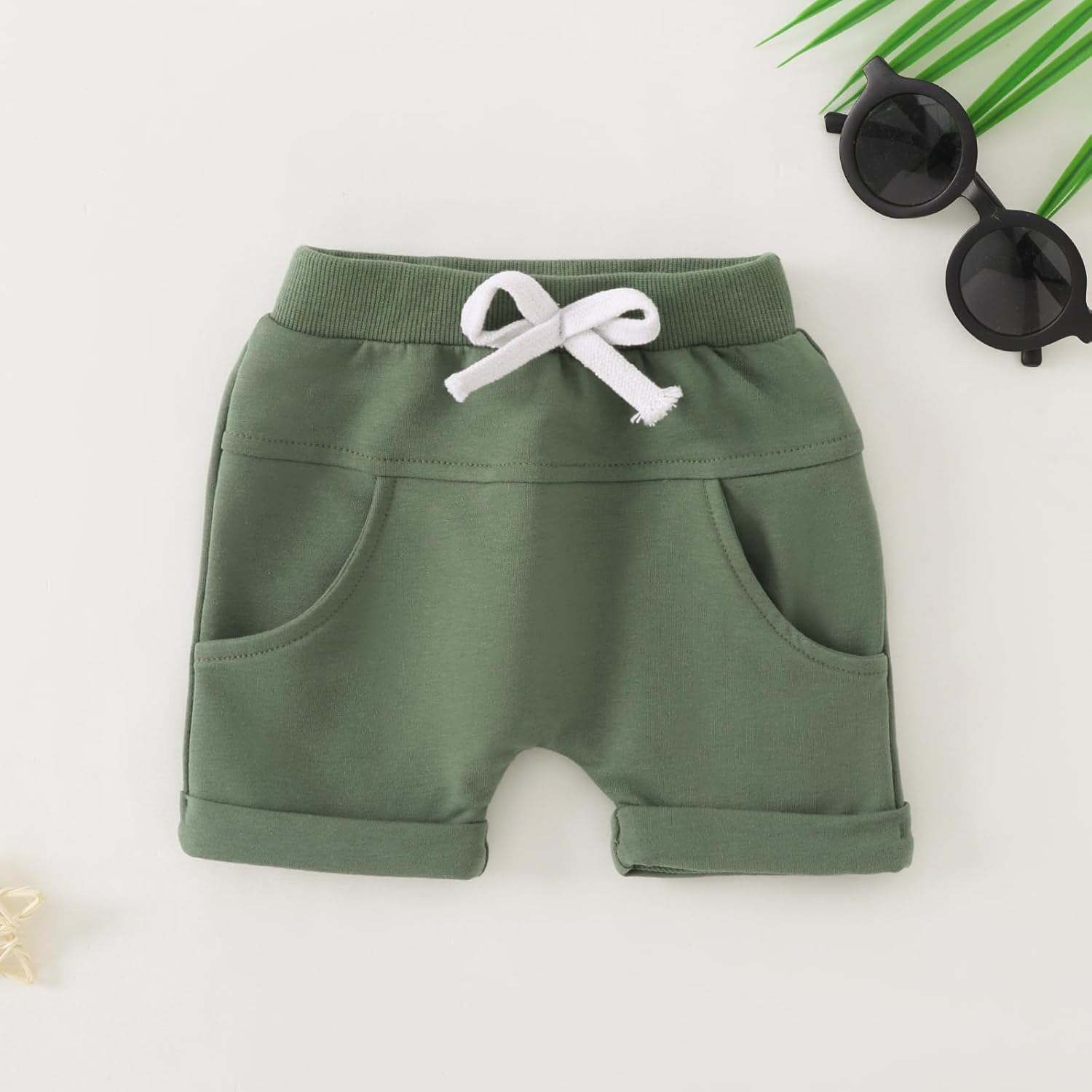 Yvowming 0-4T Toddler Baby Boy Clothes Kids Summer Truck Print T Shirt Short Set with Pockets - Image 5