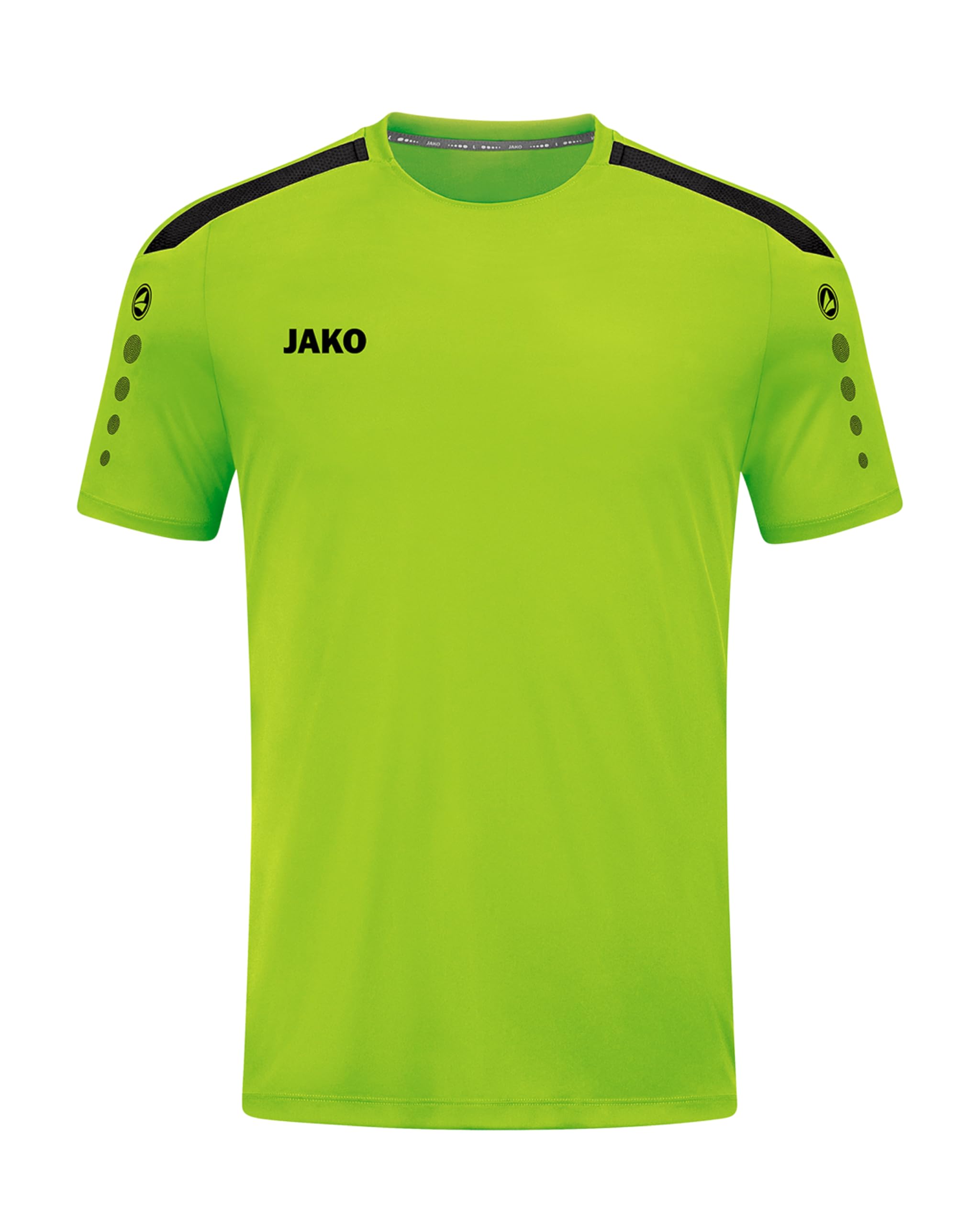 JAKO Kinder Trikot Power (Kurzarm), Neongrün, 152