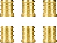 Vista 35 de SUNGATOR Accesorios Pex de 1 pulgada, paquete de 2 acoplamientos Pex de 1/2 pulgada, sin plomo de latón, accesorios Pex de 1 pulgada para tubería Pex