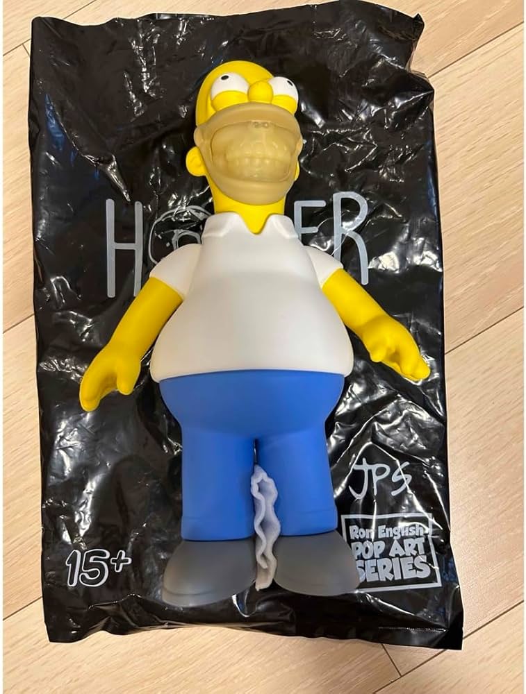 Monsters×JPS 限定モデルホーマー・シンプソン フィギュア Amazon.co.jp: Monsters×JPS Homer Grin シンプソンパパ 蛍 限定
