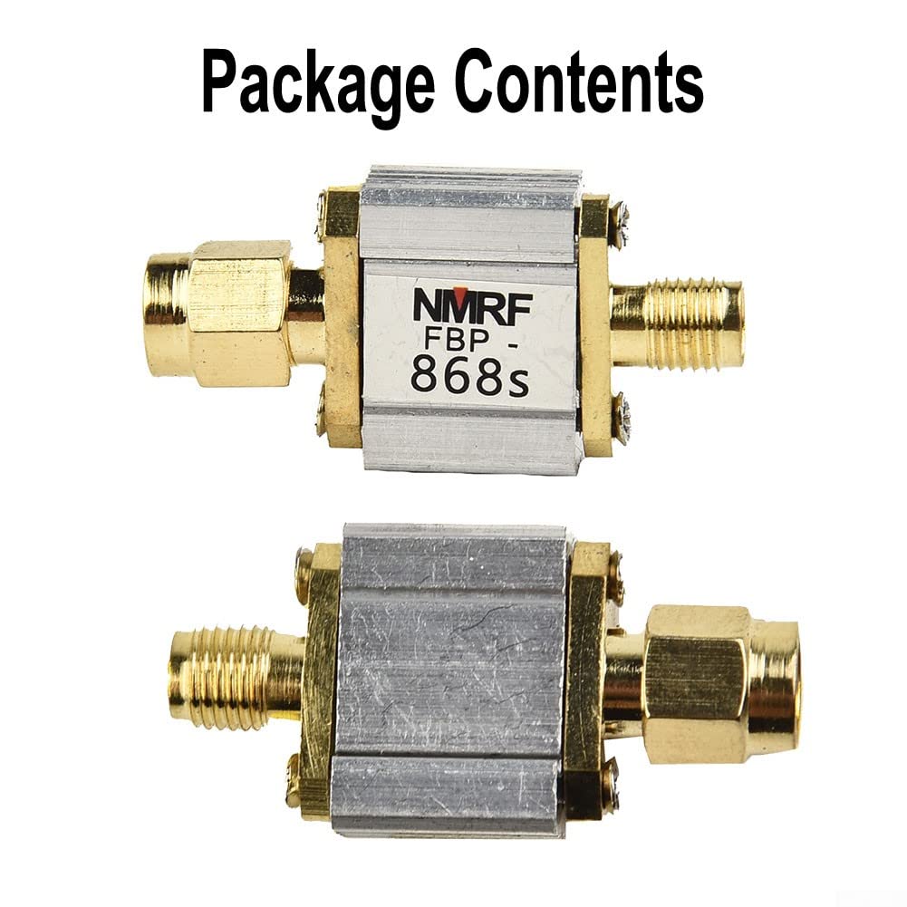 Filtro passa-banda SAW 868MHz 4MHz larghezza di banda per LoRa LoRaWAN Helium, 866~870MHz