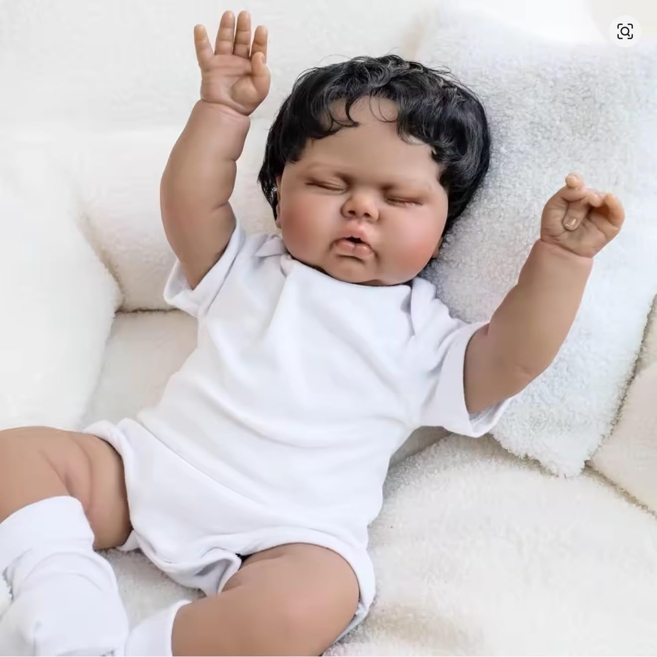 Amazon.com: Angelbaby Reborn Realistic Baby Black Boy Pickle- 19