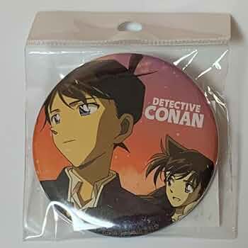 名探偵コナン ポップアップストア　工藤新一　毛利蘭 缶バッジ 名探偵コナン スタイルアップシリーズ Vol.2 缶バッジ - 株式会社